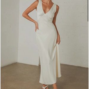 PepperMayo Loren Midi Dress - Ivory